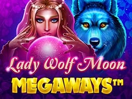 Lady Wolf Moon Megaways game cover